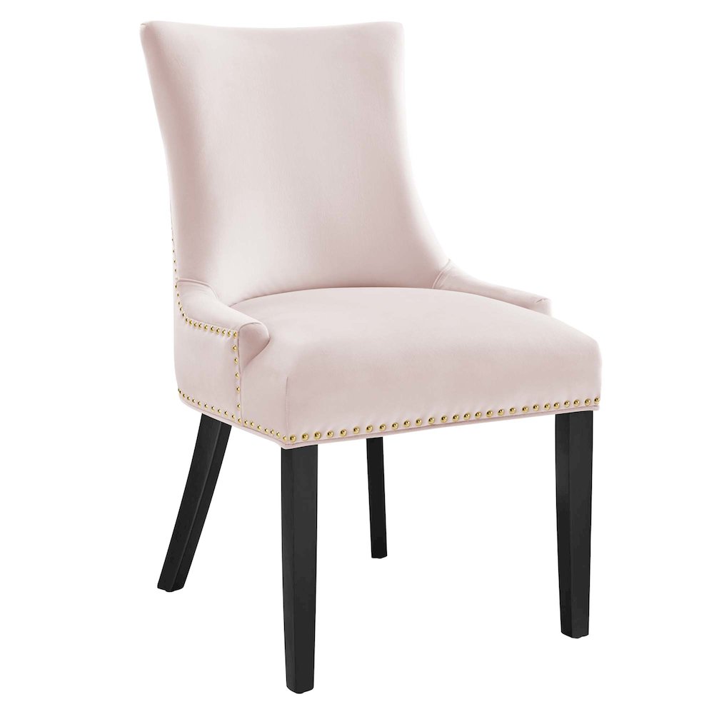 Marquis Performance Velvet Dining Chairs Set of 2. Picture 3