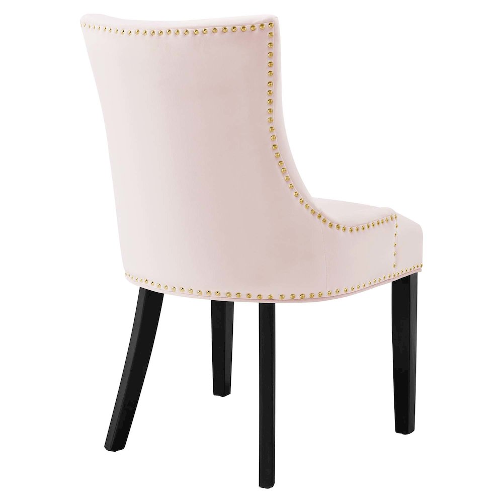 Marquis Performance Velvet Dining Chairs Set of 2. Picture 5