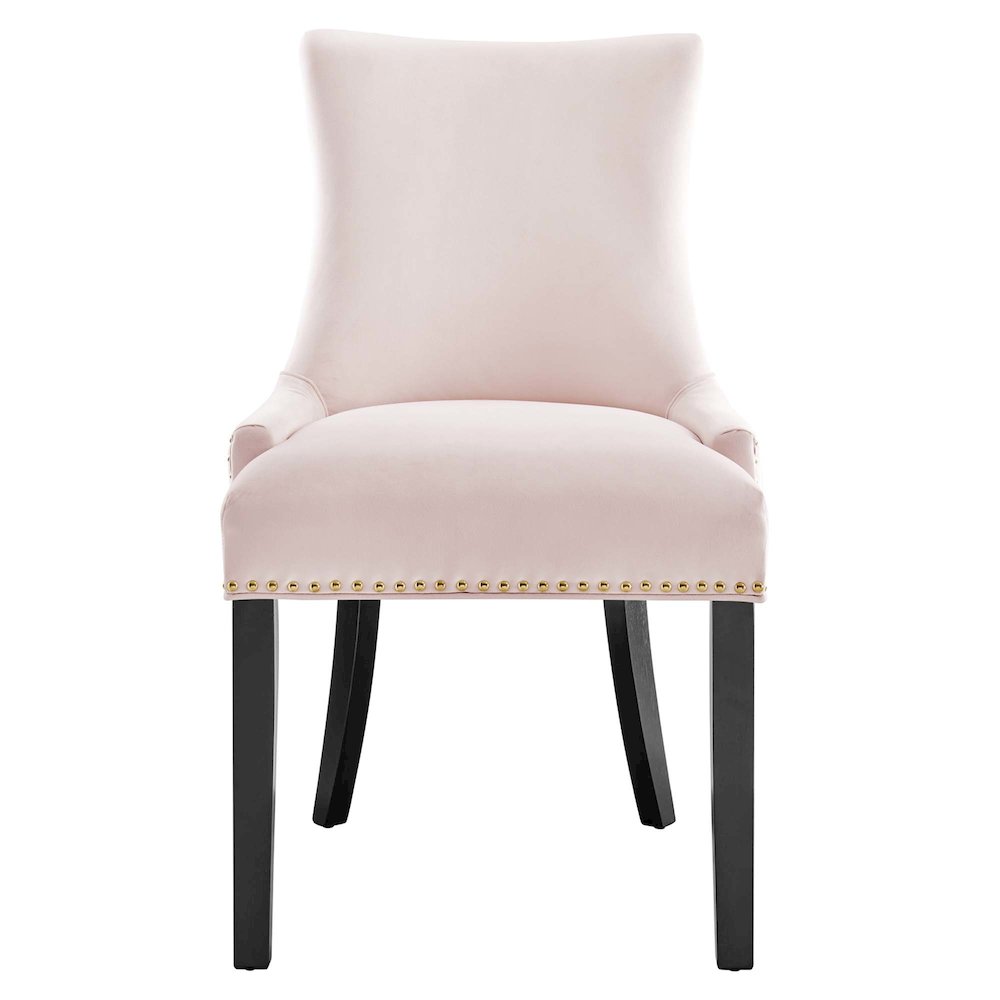 Marquis Performance Velvet Dining Chairs Set of 2. Picture 7