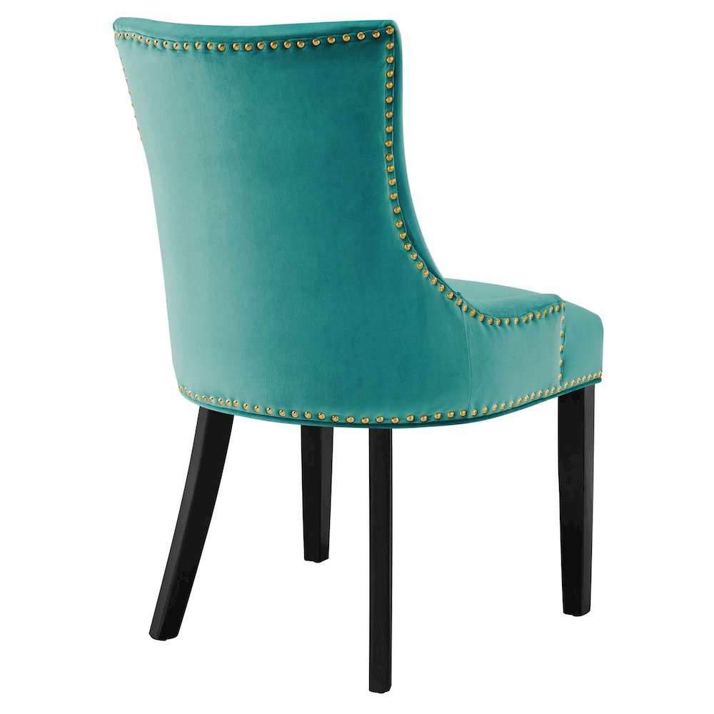 Marquis Performance Velvet Dining Chairs Set of 2. Picture 5