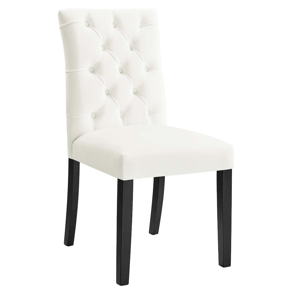 Duchess Performance Velvet Dining Chairs Set of 2. Picture 3
