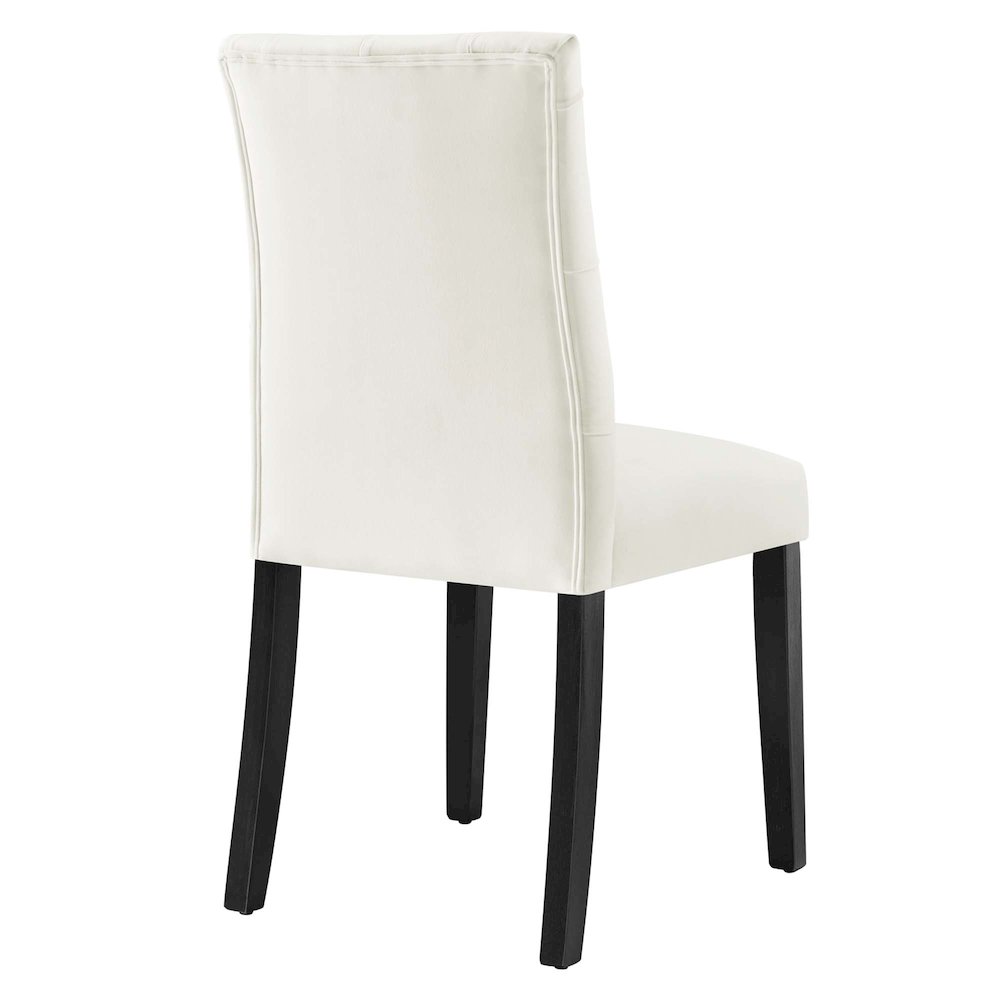 Duchess Performance Velvet Dining Chairs Set of 2. Picture 5