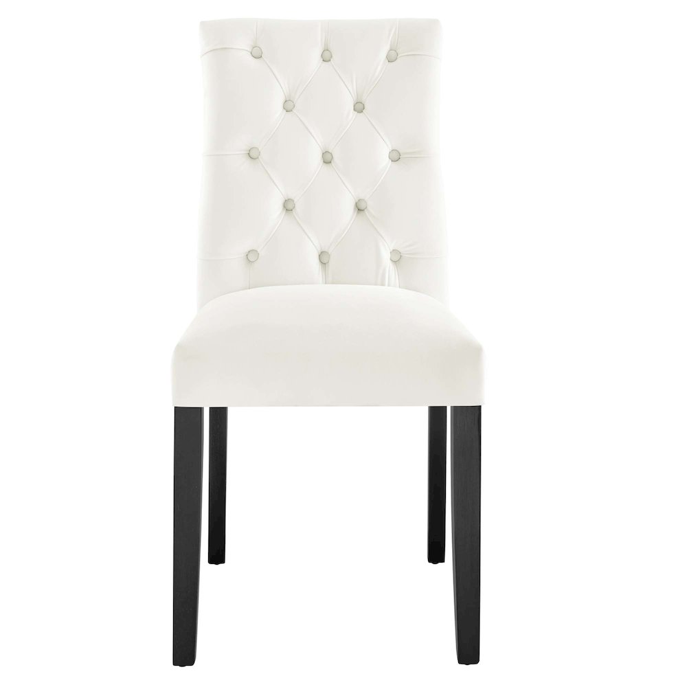 Duchess Performance Velvet Dining Chairs Set of 2. Picture 7