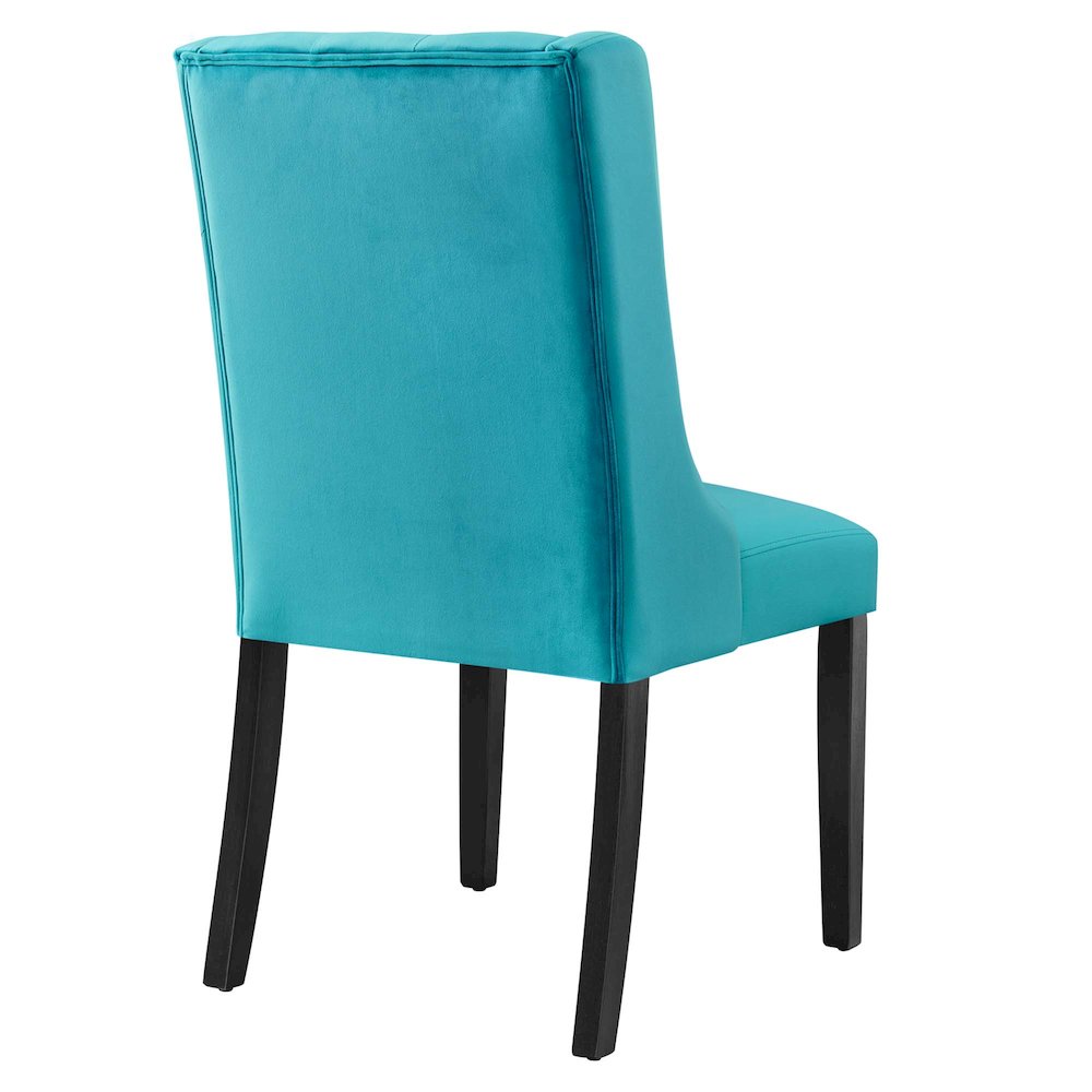 Baronet Performance Velvet Dining Chairs Set of 2. Picture 5