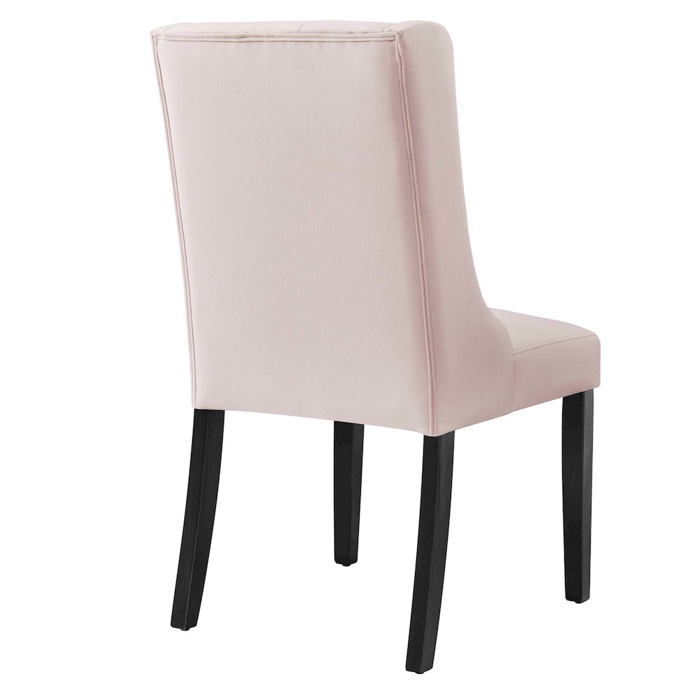 Baronet Performance Velvet Dining Chairs Set of 2. Picture 5
