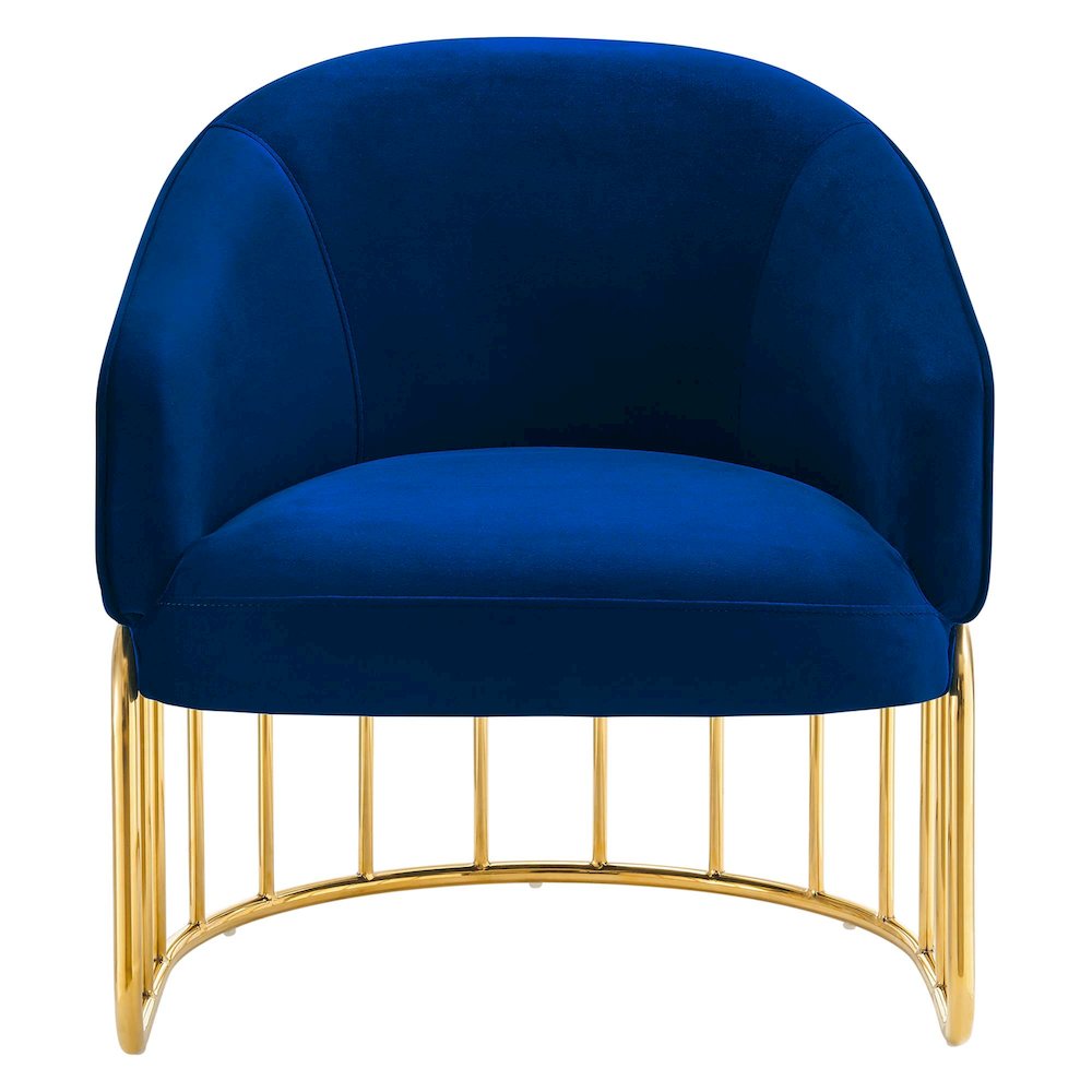 Legacy Performance Velvet Armchair. Picture 6