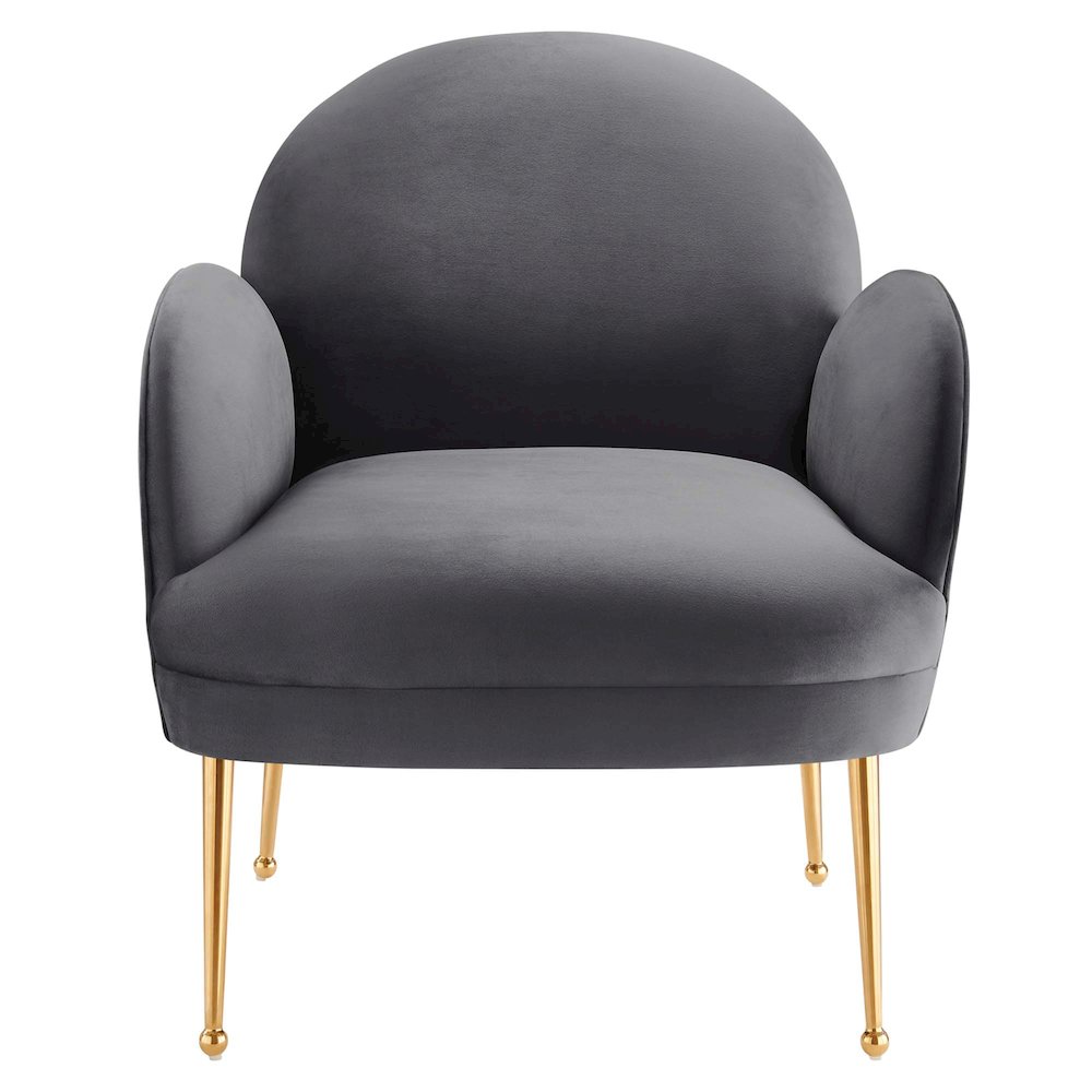 Transcend Performance Velvet Armchair. Picture 6