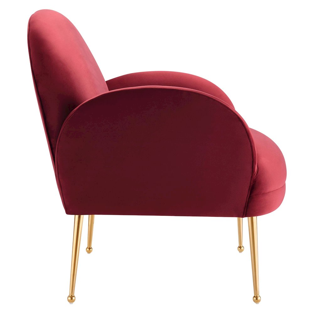 Transcend Performance Velvet Armchair. Picture 4