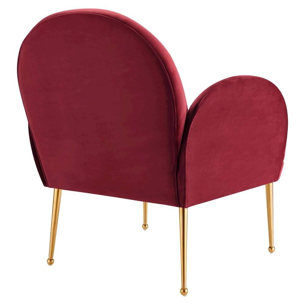 Transcend Performance Velvet Armchair. Picture 5