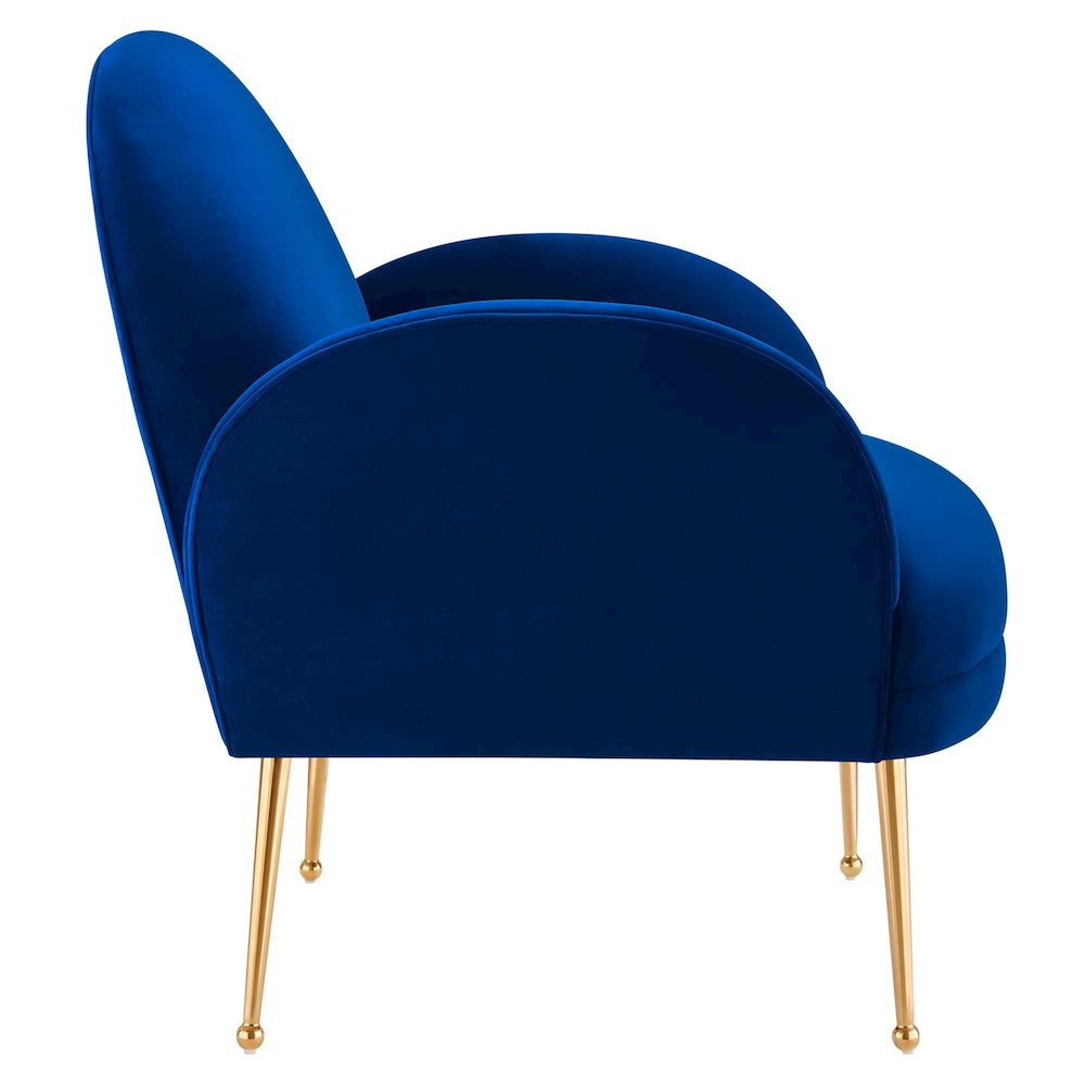Transcend Performance Velvet Armchair. Picture 4