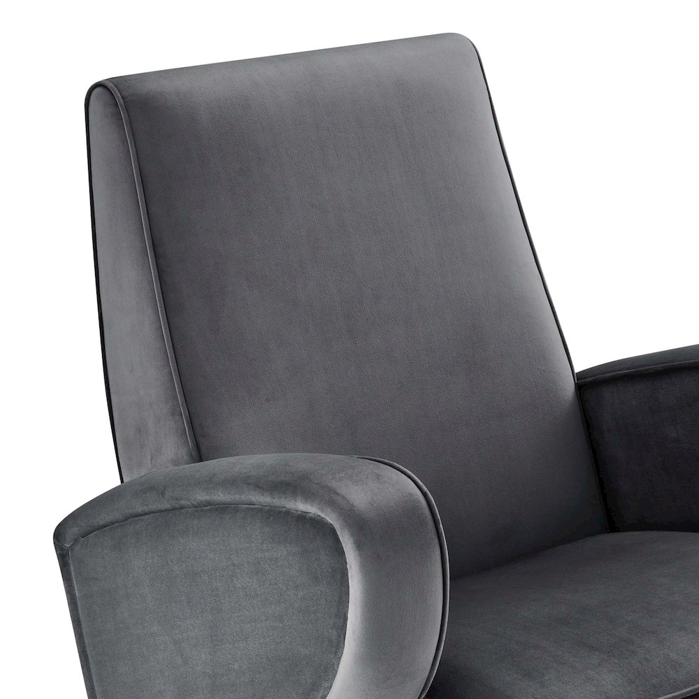Superior Performance Velvet Swivel Chair. Picture 3