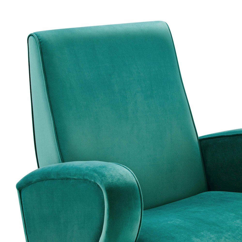 Superior Performance Velvet Swivel Chair. Picture 3