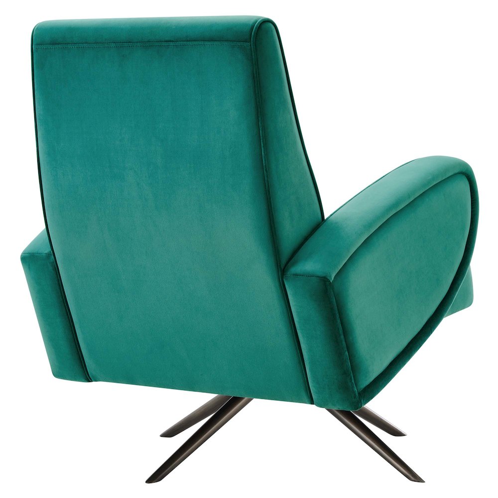 Superior Performance Velvet Swivel Chair. Picture 5