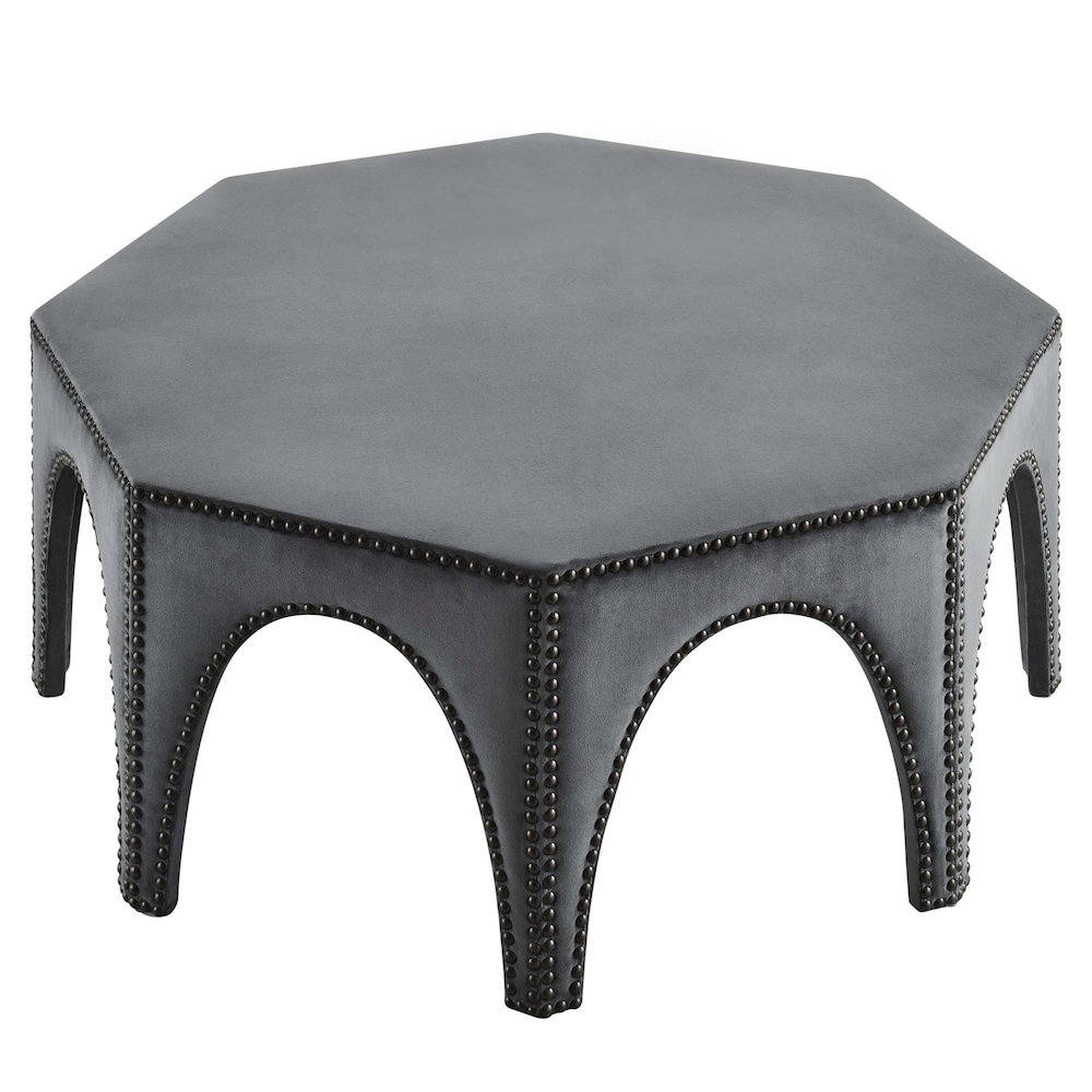 Victory Performance Velvet Ottoman. Picture 3