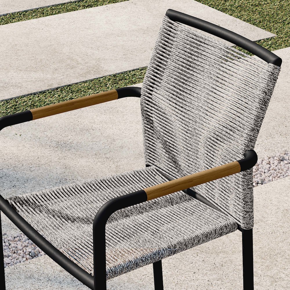Serenity Outdoor Patio Armchairs Set of 2. Picture 8