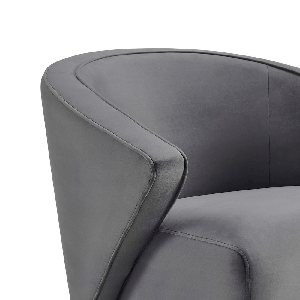 Odyssey Performance Velvet Armchair. Picture 3