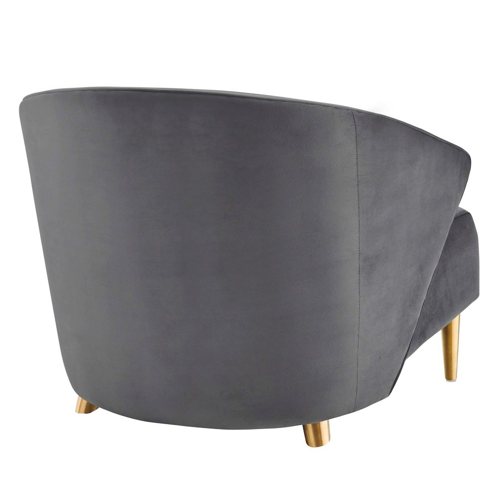Odyssey Performance Velvet Armchair. Picture 5