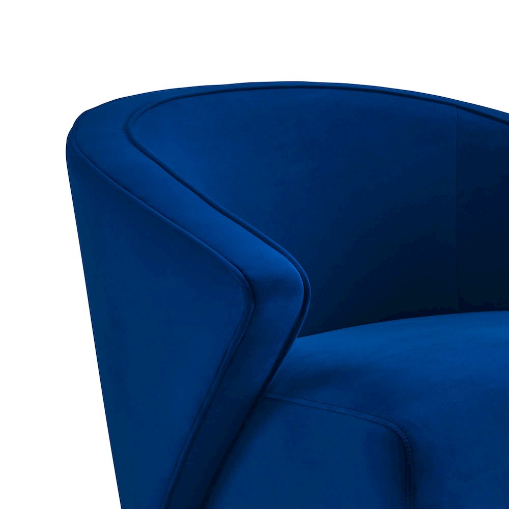 Odyssey Performance Velvet Armchair. Picture 3