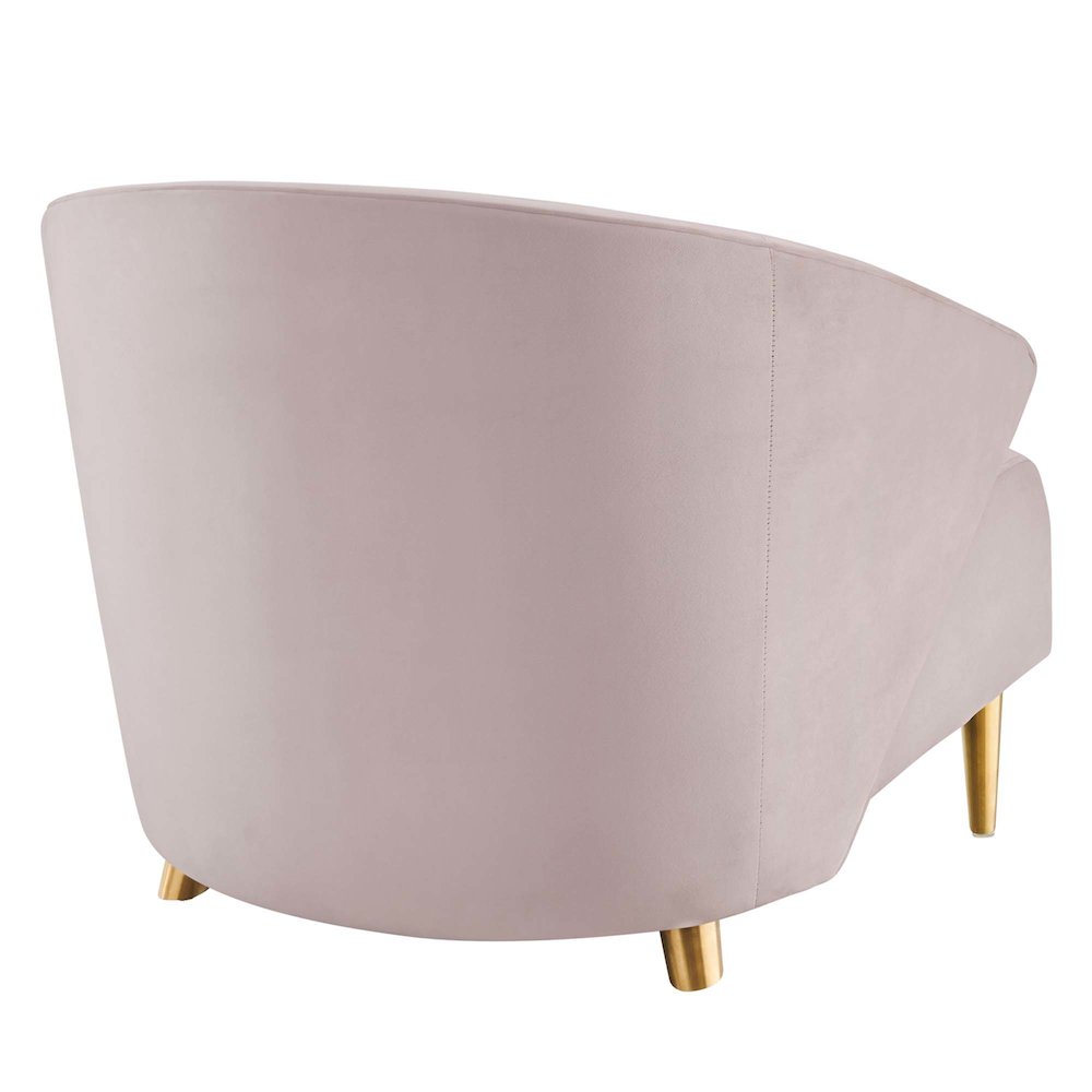 Odyssey Performance Velvet Armchair. Picture 5