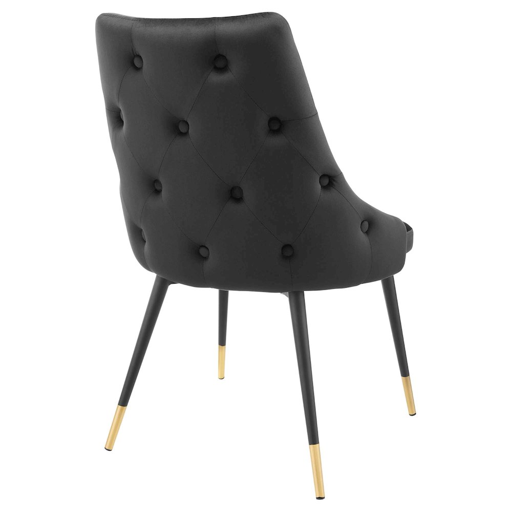 Adorn Performance Velvet Dining Side Chair Set of 2. Picture 4