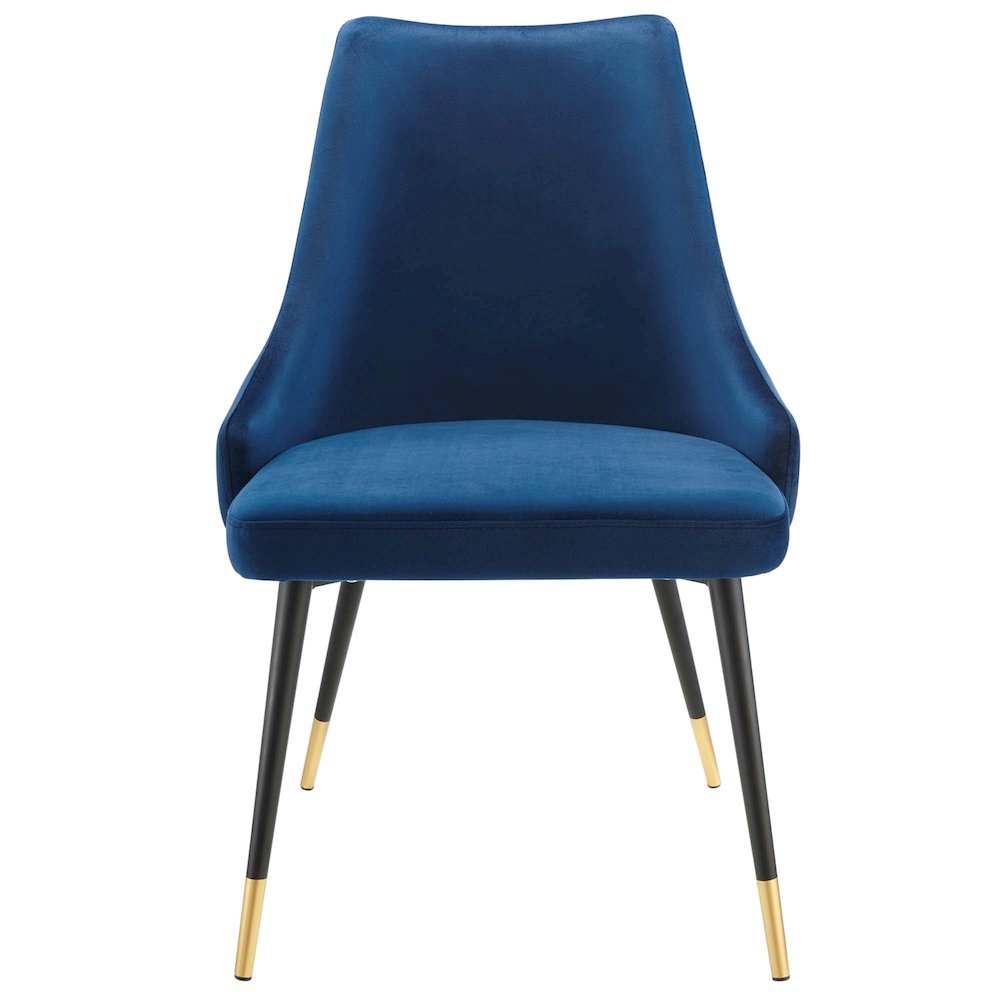 Adorn Performance Velvet Dining Side Chair Set of 2. Picture 5