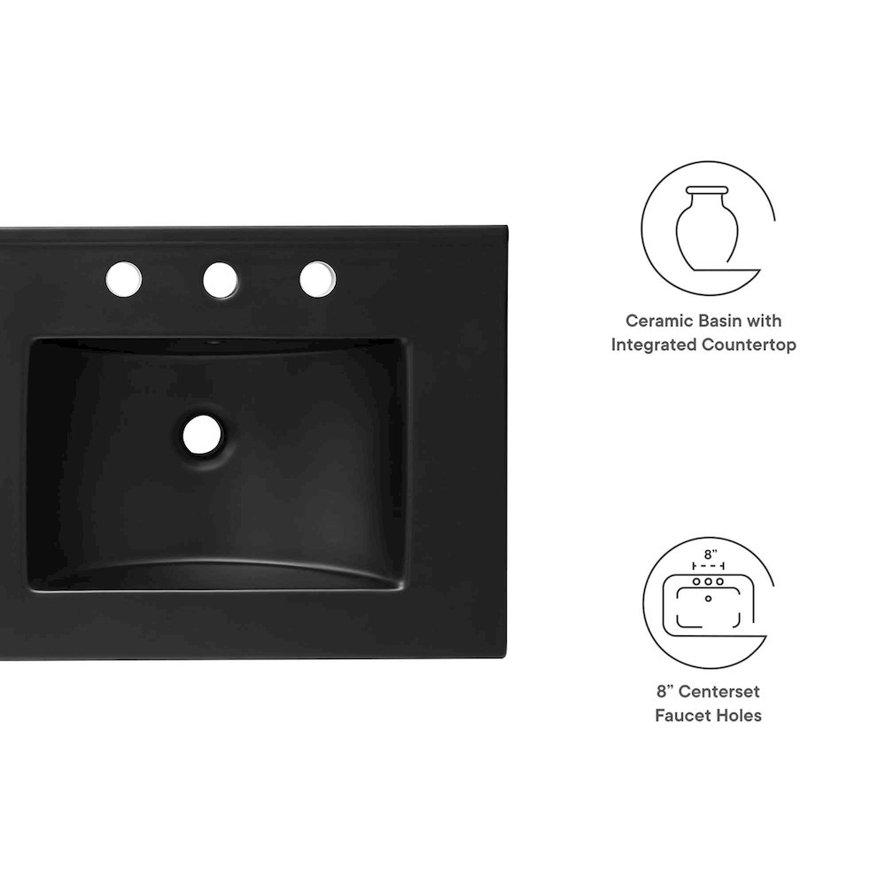 Cayman 48" Double Basin Bathroom Sink. Picture 2