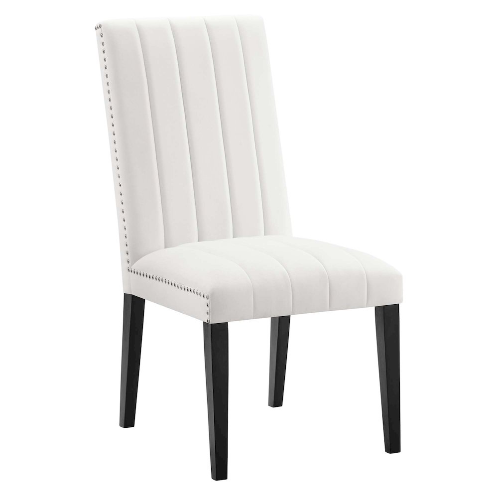 Catalyst Performance Velvet Dining Side Chairs Set of 2. Picture 3