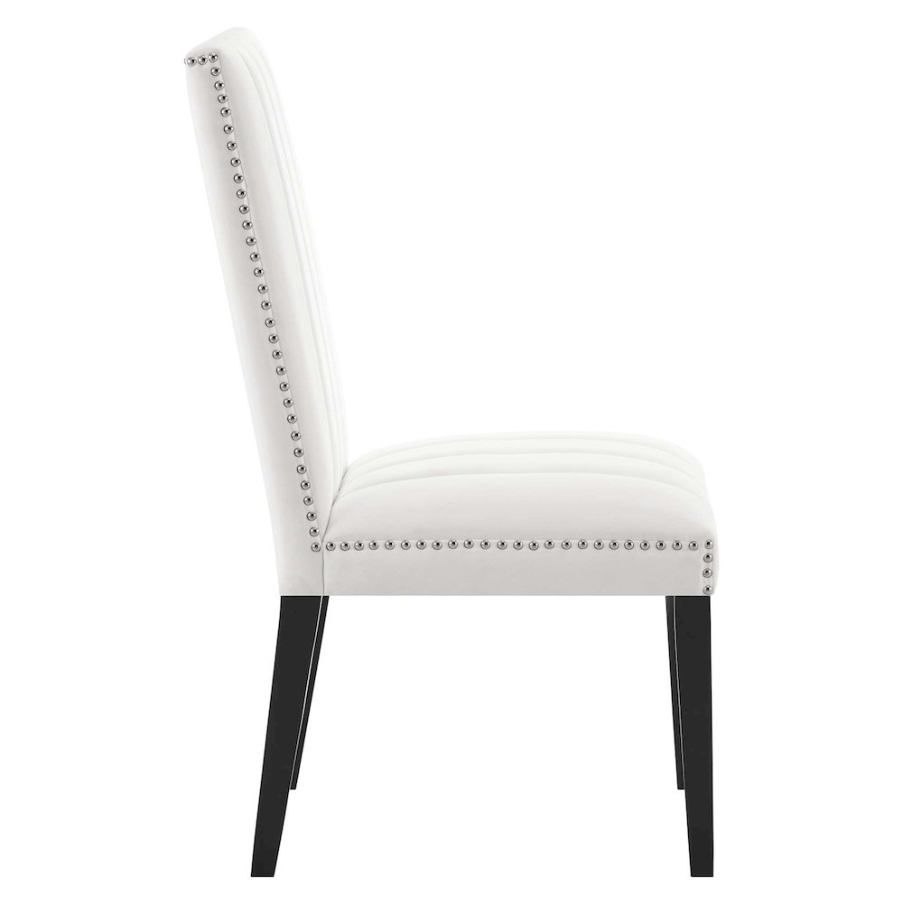 Catalyst Performance Velvet Dining Side Chairs Set of 2. Picture 4