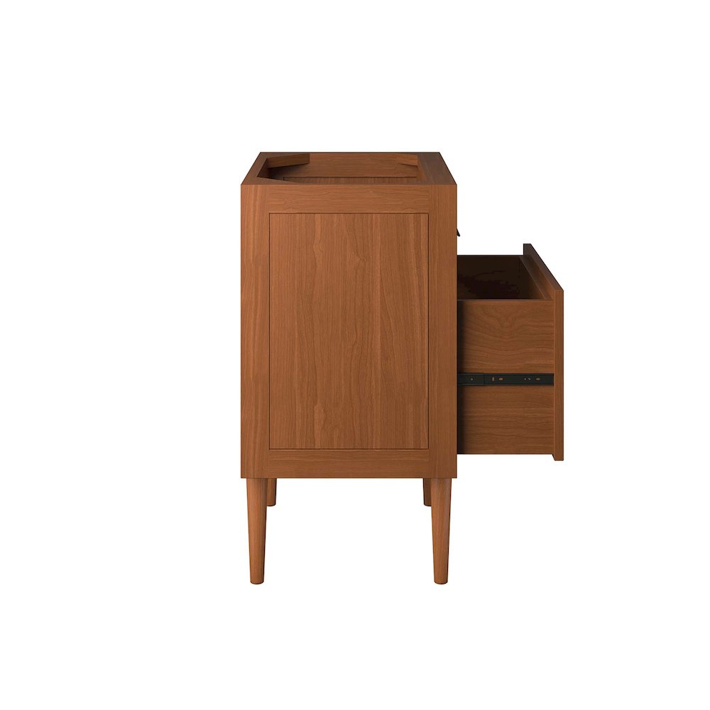 Cassia 24" Teak Wood Bathroom Vanity Cabinet (Sink Basin Not Included). Picture 6