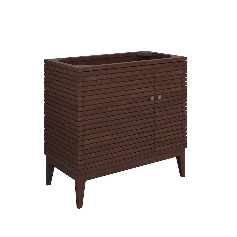 Ledger 36" Wood Bathroom Vanity Cabinet (Sink Basin Not Included). Picture 1