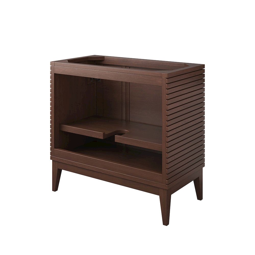 Ledger 36" Wood Bathroom Vanity Cabinet (Sink Basin Not Included). Picture 8