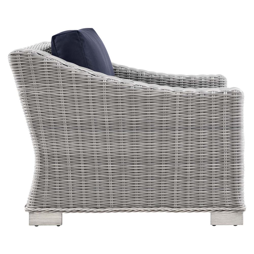 Conway 5-Piece Outdoor Patio Wicker Rattan Furniture Set. Picture 9