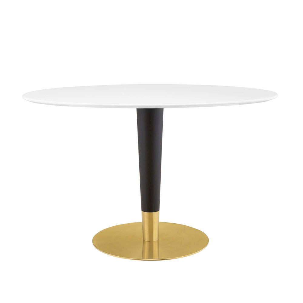 Zinque 48" Oval Dining Table. Picture 1