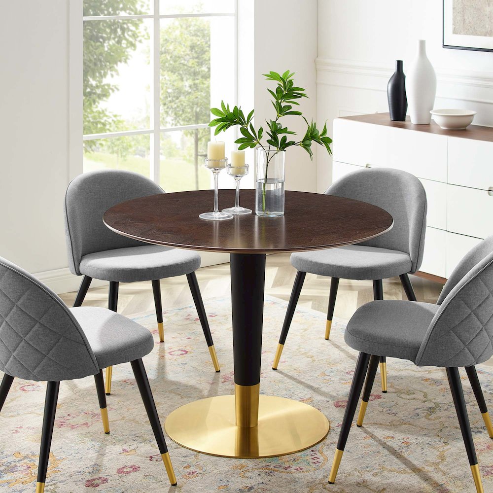 Zinque 40" Dining Table. Picture 4