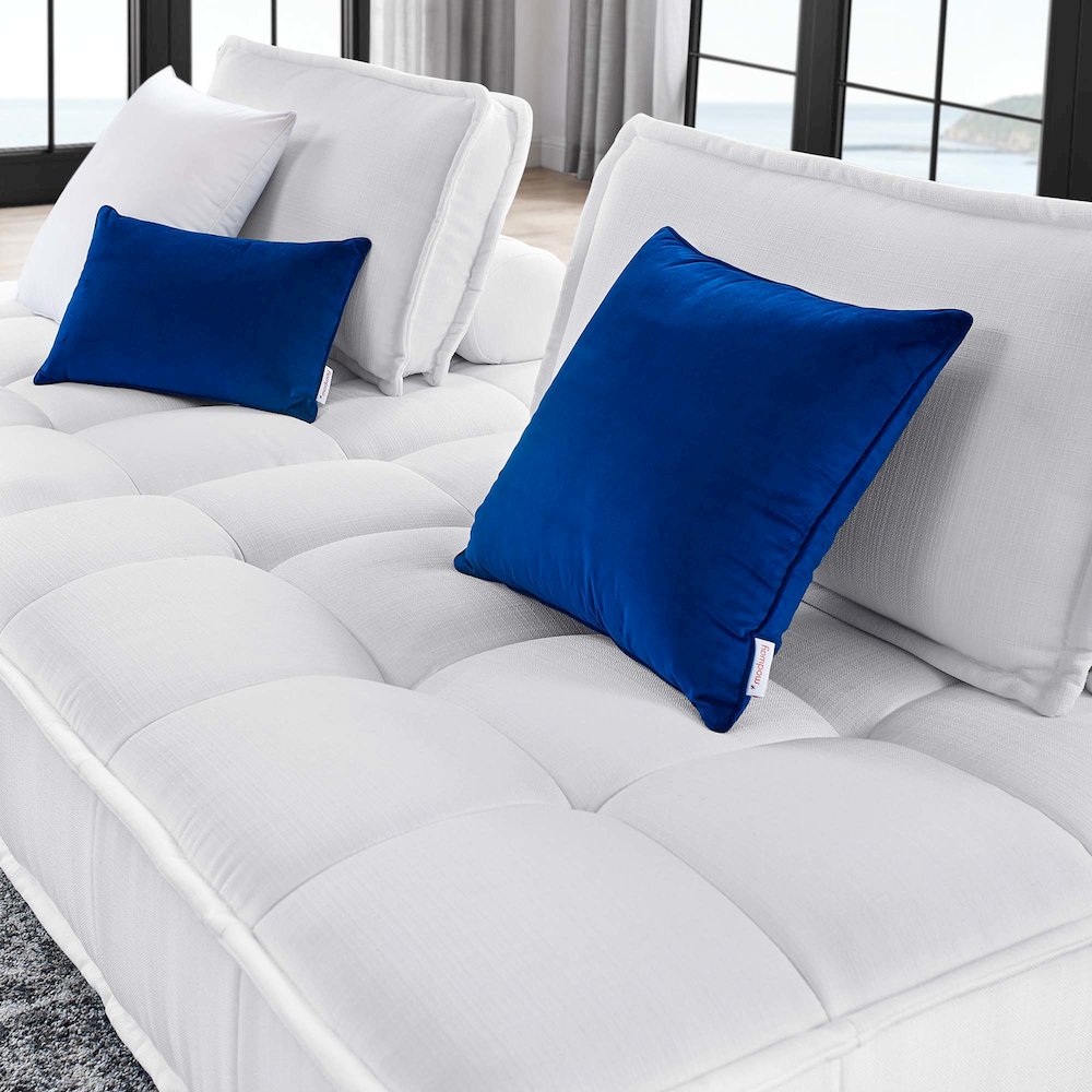 Saunter 2-Piece Tufted Fabric Fabric Loveseat. Picture 6