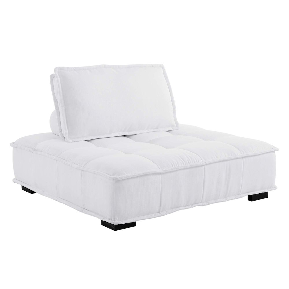 Saunter 4-Piece Tufted Fabric Fabric Sectional Sofa. Picture 3