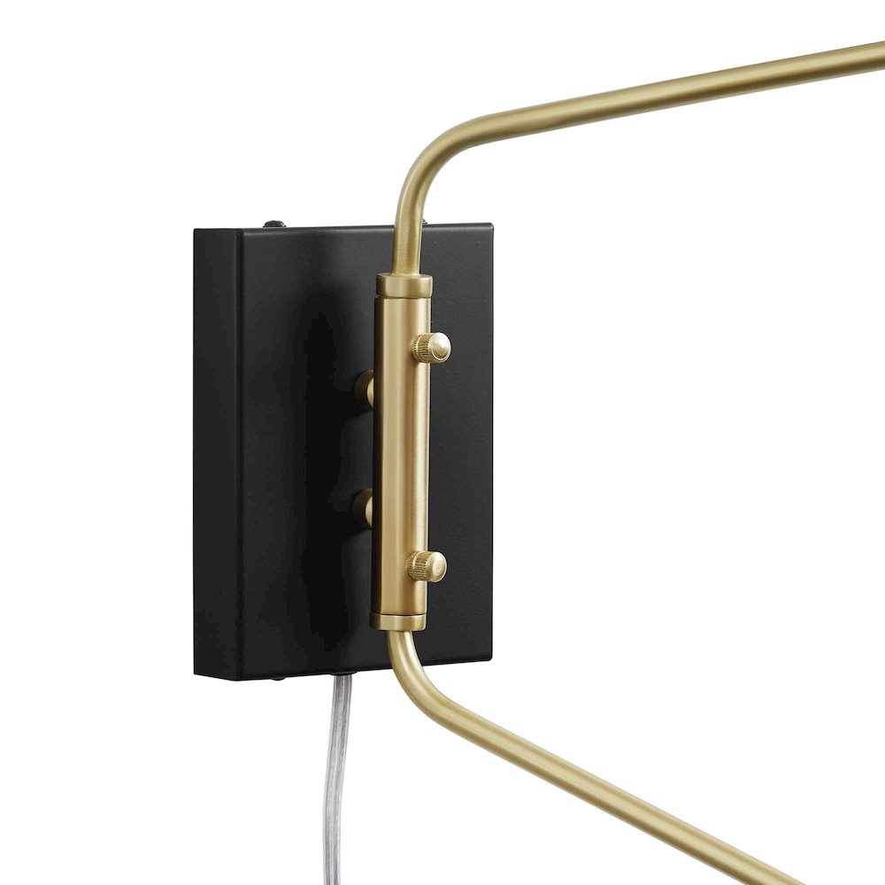 Journey 2-Light Swing Arm Wall Sconce. Picture 5