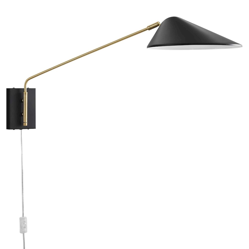 Journey 24" Swing Arm Wall Sconce. Picture 1