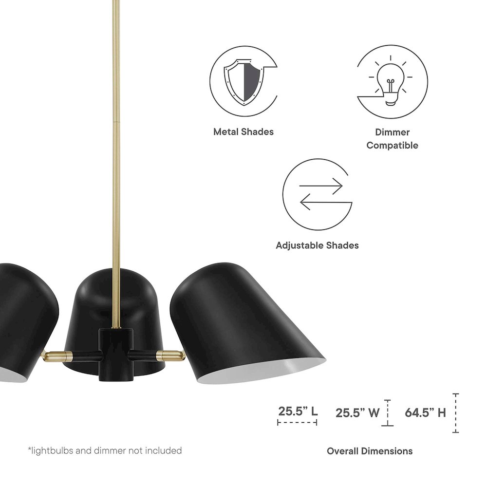 Briana 3-Light Pendant Light. Picture 2