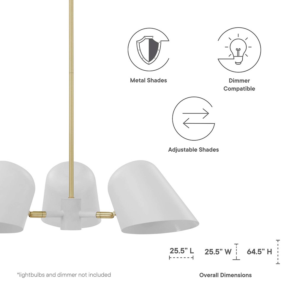 Briana 3-Light Pendant Light. Picture 2