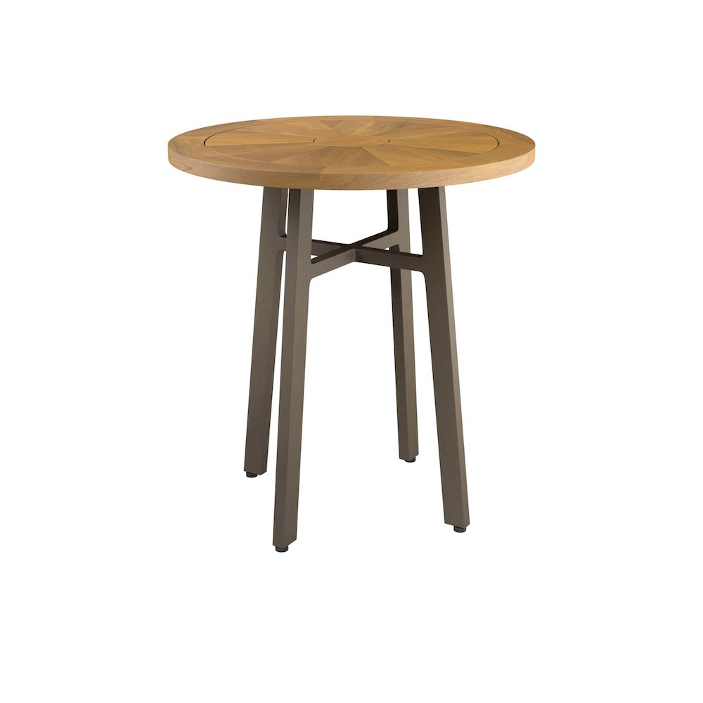 Meadow Outdoor Patio Teak Wood Dining Table. Picture 1