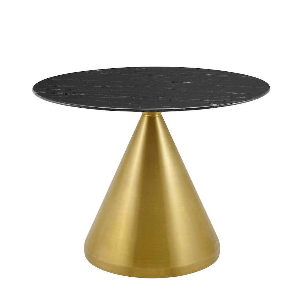 Tupelo 40" Artificial Marble Dining Table. Picture 1