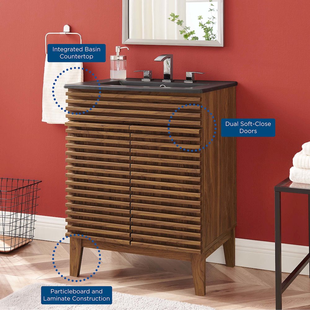 Render 24" Bathroom Vanity. Picture 10