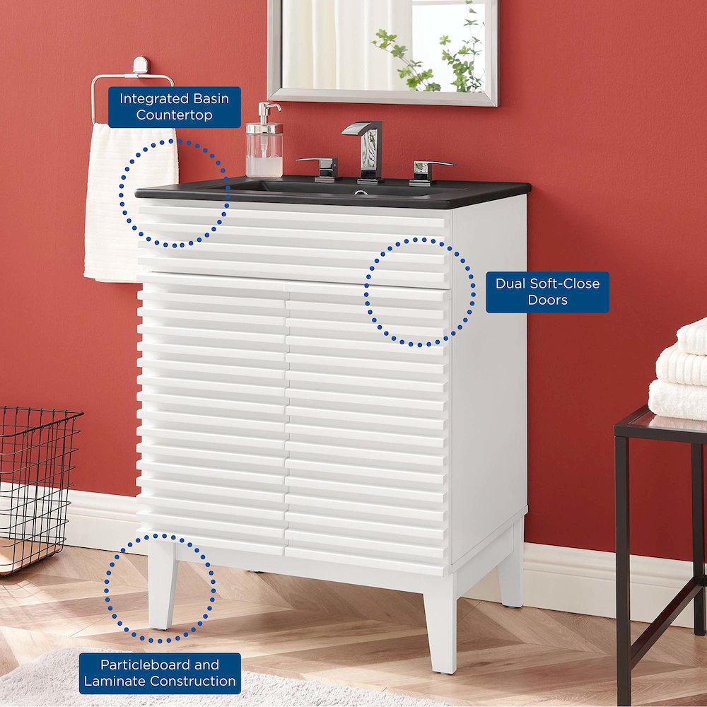 Render 24" Bathroom Vanity. Picture 10