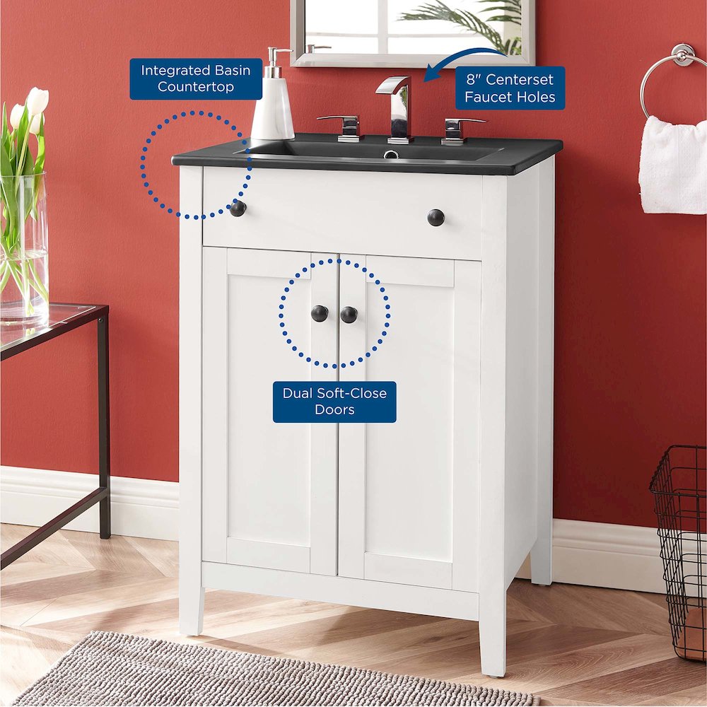 Nantucket 24" Bathroom Vanity. Picture 9