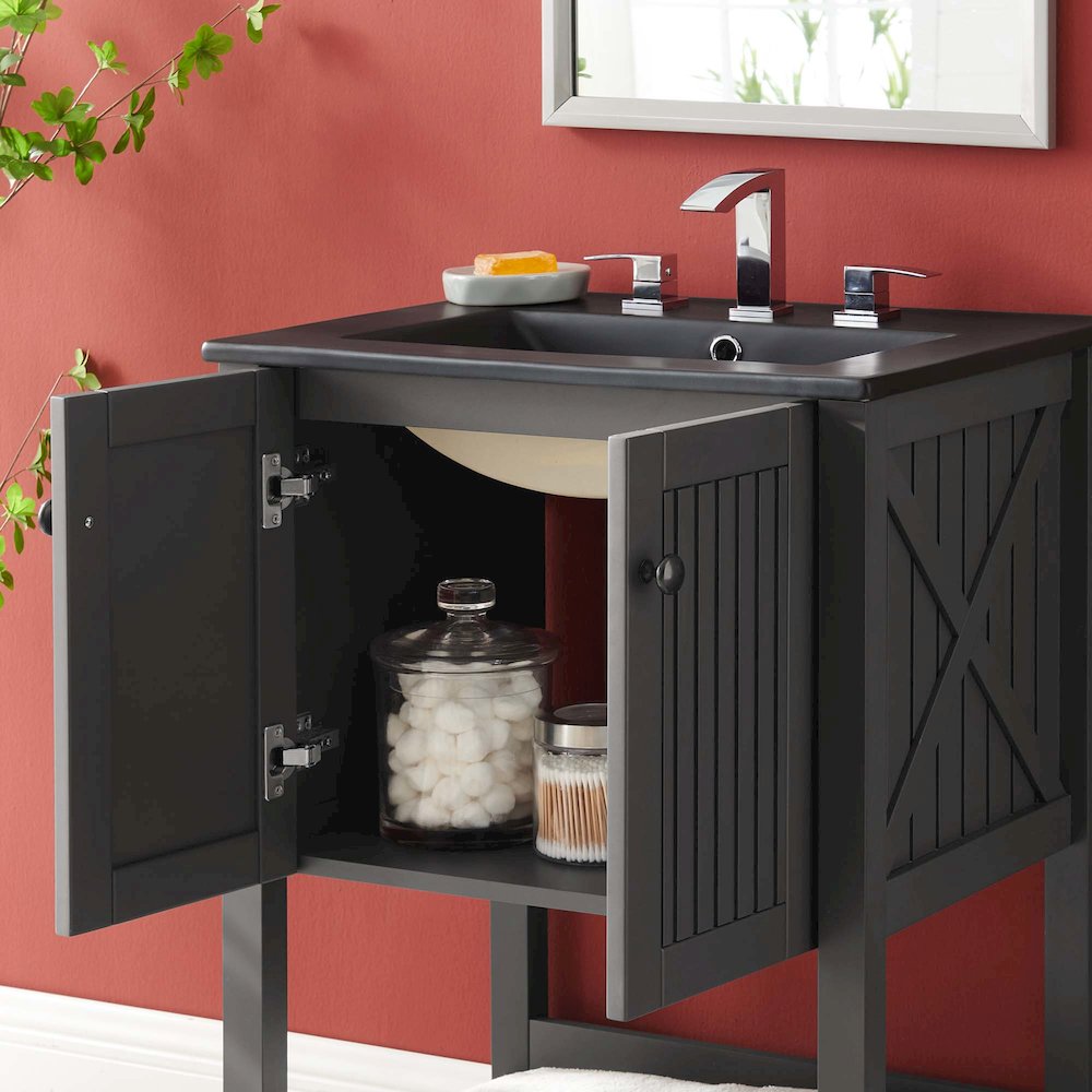 Steam 24" Bathroom Vanity. Picture 10