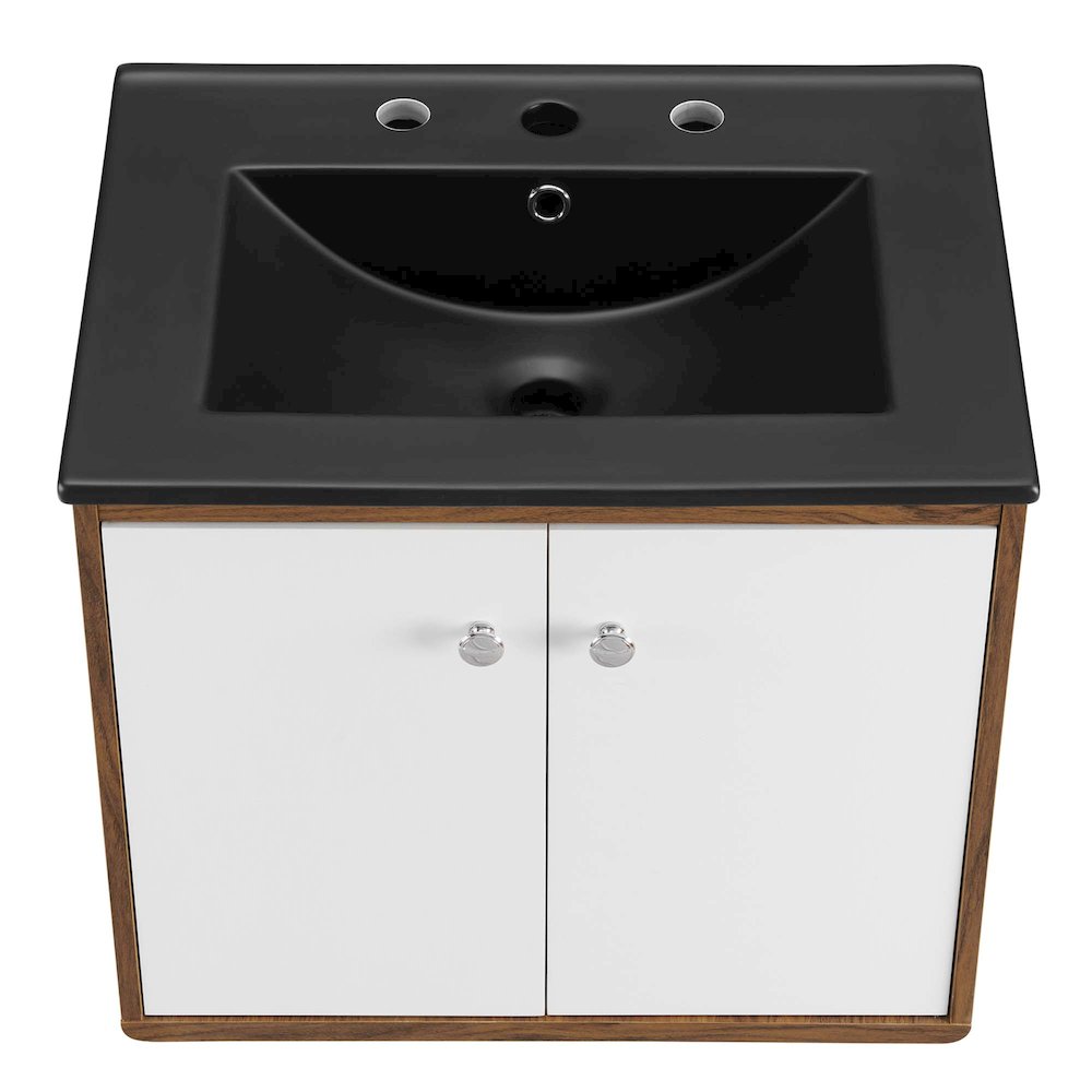 Transmit 24" Wall-Mount Bathroom Vanity. Picture 6