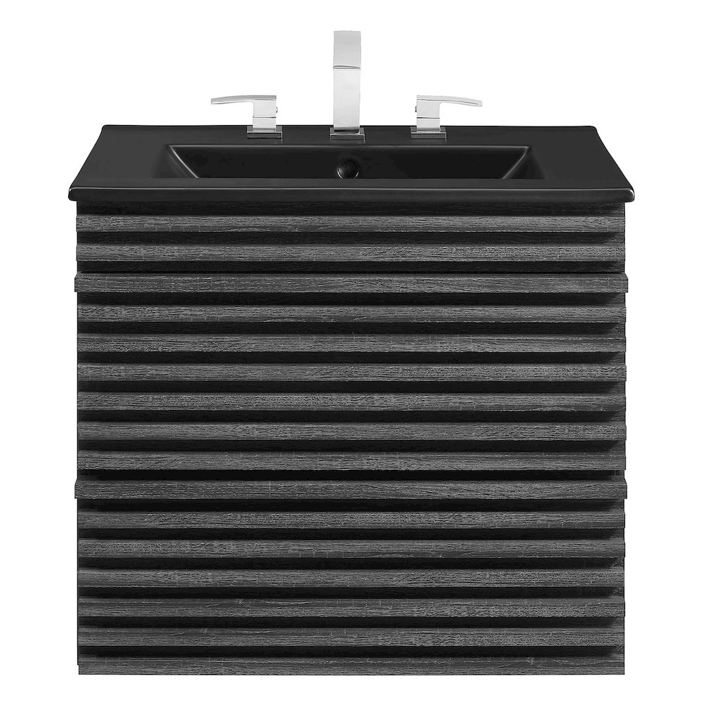 Render 24" Wall-Mount Bathroom Vanity. Picture 5