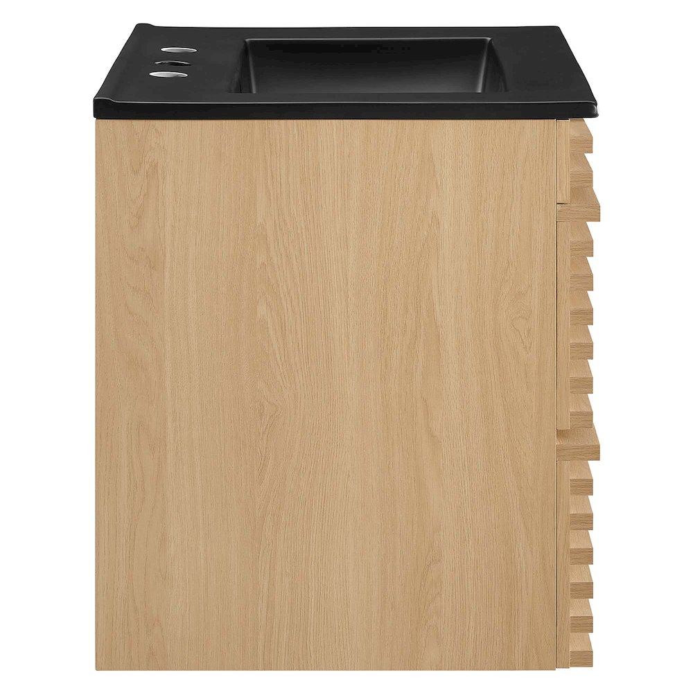 Render 24" Wall-Mount Bathroom Vanity. Picture 3