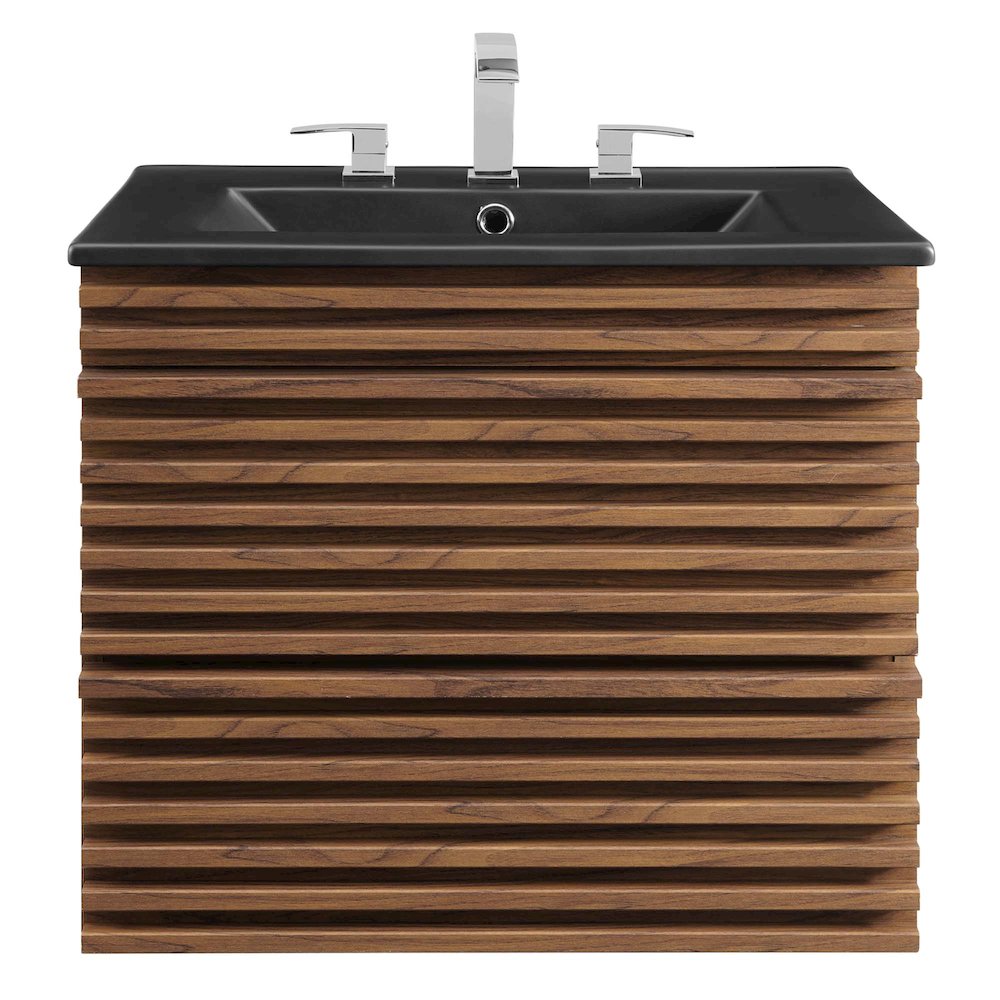 Render 24" Wall-Mount Bathroom Vanity. Picture 7